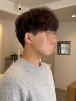 ベンジー 登戸店(benji)&nbsp;くせ毛を活かした刈り上げマッシュ