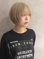 サーカス 町田(circus)&nbsp;ハイトーンベージュ×レイヤーショート