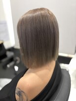 ヘアーデザイン ジェルム(Hair Design germe)&nbsp;タッセルボブ×グレージュ / YUDU