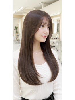 Bellexsis【ベルシス】【7月1日 NEW OPEN(予定)】の写真/【ダメージを感じさせない艶カラー】髪をケアしながら髪質を改善していくカラーが人気！