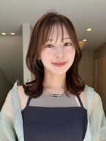フォト 新宿(foto) くびれヘア/ミディアムヘア/シースルーバング