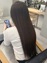 トリッカ シブヤ(TRICCA SHIBUYA)&nbsp;羽エクステ/ロングヘア/韓国/ワンホン/寒色ブラウンベージュ渋谷