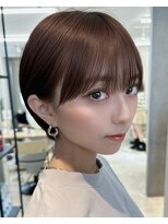 サンドナル 鹿児島天文館(sand NALU)&nbsp;ハッシュカット/グレージュ/デザインカラー[鹿児島天文館]