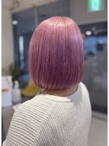 ステラ ヘア デザイン サロン(STELLA hair design salon)&nbsp;桜ピンク×ボブ