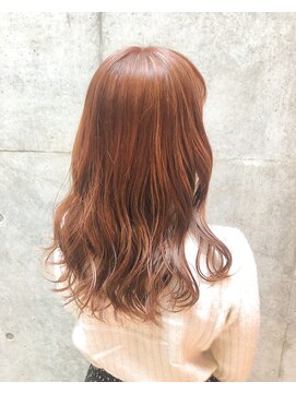 レイドバック(LAID BACK) 【LAID BACK 代官山】血色カラー☆春のオレンジブラウン