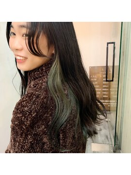 ココロ(COKORO) インナーカラー ミドリ