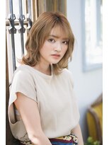 ネオリーブシェリエ 浅草店(Neolive cherie)&nbsp;毛先の動きがかわいい！ハイトーンネオウルフ　浅草　美容室　8