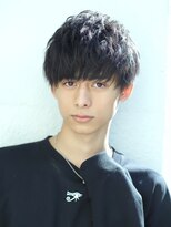 クロト 福岡本店(KUROT)&nbsp;黒髪ナチュラルショート ツーブロック 刈り上げ