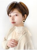 大人マッシュショート /２０代３０代４０代/大人ショート