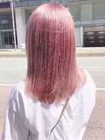 ハンナ 名古屋(HANNAH)&nbsp;ダブルカラー　ケアブリーチ　ネオピンク