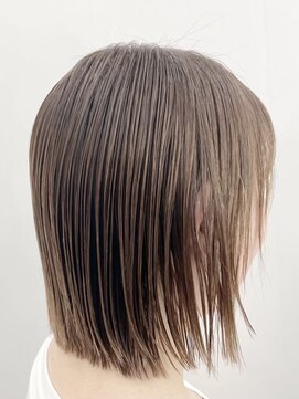 ビルド(build) 【韓国風】切りっぱなしボブ×ウェットスタイル/新越谷 南越谷