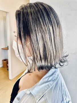 シャンプーボーイ 佐世保駅前店(SHAMPOO BOY) グレージュボブ