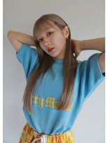 オンヌ(onnu) トリプルカラーのシアーベージュスタイル