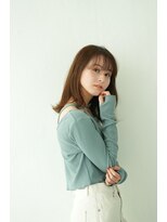 ウタ&nbsp;ベージュカラー×楽ハネスタイル