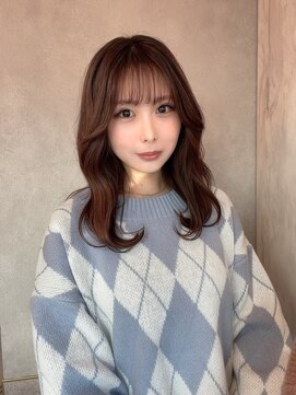 ルームバイシー 新宿(Loom. by Sea) 韓国/髪質改善/ブラウンカラー/グレーアッシュ/フェミニン