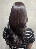 サロウィンフレンテ 新宿三丁目(SALOWIN Frente)&nbsp;外山【大人可愛い】柔らかツヤ魅せ☆ダークカシス