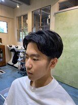 グレースマンカフェ(GRACE MAN CAFE)&nbsp;【メンズカジュアル】センターパートスタイル！！