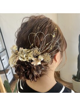 デコル(DecoL.) 成人式前撮りヘアセット［DecoL.大原］