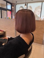 アース 佐世保早岐店(HAIR&MAKE EARTH)&nbsp;切りっぱなしボブ