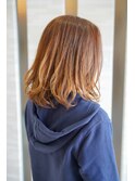 ベージュカラー×レイヤー  Beige color x layers