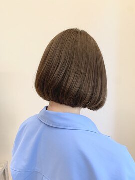 ユニック ウメダ(unique UMEDA) 韓国風内巻きボブ+タンバルモリ＋20代、30代ボブ＋内巻き