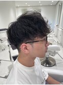 ☆お客様style☆カーリーパーマショート