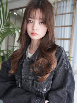 アンジェリカ 名古屋店(ANGELICA) ANGELICA ぱっつん前髪 透明感カラー ニュアンスカラー