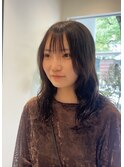 ロングウェーブパーマ