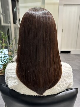 アッセンブル(ASSEMBLE) 髪質改善縮毛矯正×ナチュラルスタイル