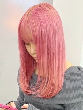 ウィコ 新宿(WICO) キャンディピンク[新宿駅/似合わせカット/ウェーブミディアム]