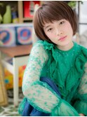 斜めバング韓国風伸ばしかけマッシュウルフc6川口20代30代40代