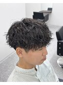 マッシュツイストスパイラルパーマ