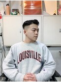 べリーショートダークアッシュニュアンスパーマ韓国マッシュ