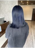 【minim×mio】色落ちもかわいい透明感ブルー