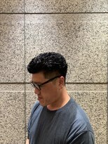 ヘアモード キクチ 銀座店&nbsp;オールバックパーマ〈理容室〉