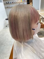 ラーソ(laco)&nbsp;ハイトーンベージュのピンクカラー