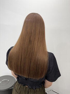 ディジョン(Dijon) 韓国顔まわりレイヤーカットグレージュオリーブベージュブラウン