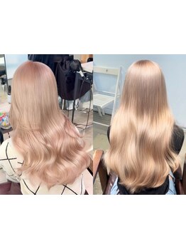 ブリーチなしダブルカラーやトレンド感たっぷりのハイトーンまで◎初ブリーチもお任せ[表参道/明治神宮前]