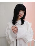 【レイヤーカット/Piu-】顔まわりカット/ミディアムレイヤー