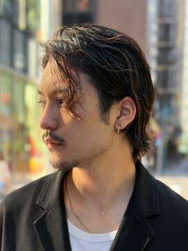 ミンクス 銀座店(MINX) 銀座センターパートスパイラルパーマメンズパーマ MINX中村