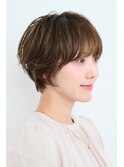 丸みショートスタイル