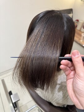 アッシュ 中野坂上店(Ash) 【30・40代おすすめ♪】艶髪×クラシカル韓国風ボブ×大人レディ