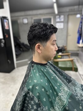 ザスーツブラザーズ(THE SUITS BROTHERS) MEN'SHAIRウルフカルマパーマメンズショートイージーパーマ