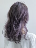 リトバイトゥルークリエイション 大宮(Re:to by True Creation)&nbsp;【大人フェミニン】透けラベンダー×艶ミディ