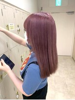 ケンジ 平塚ラスカ店(KENJE)&nbsp;ピンクカラー/ピンクベージュ/暖色/ブリーチ/平塚【相原美紅】