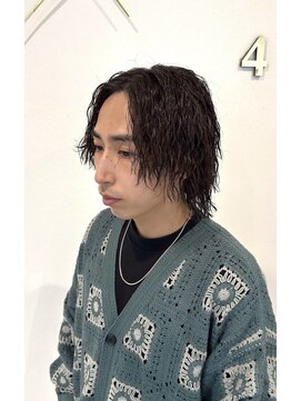 ミディアムウルフ×ツイストスパイラル