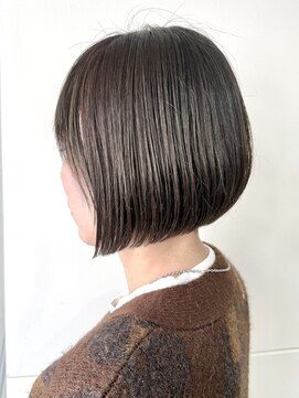 エンクス 天王町店(enx) 着物ヘア/ダークアッシュ/ミディアムレイヤーカット/天王町NH126