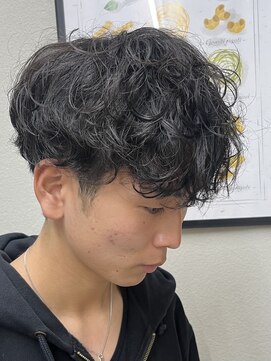 ブラン 池袋(BLANC) ちょい強めシャドウパーマ