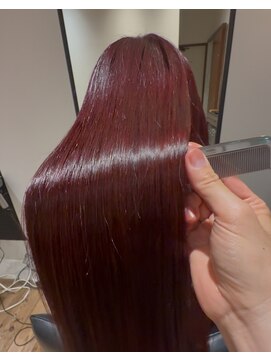 コクーン 辻堂(Cocoon) 超艶感◎ロング×美髪カラー髪質改善 藤沢/チェリーレッド/湘南