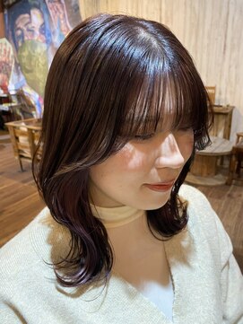 ナンバーフォーナチュラル 戸祭(NO4 natural) 外ハネミディアムヘア